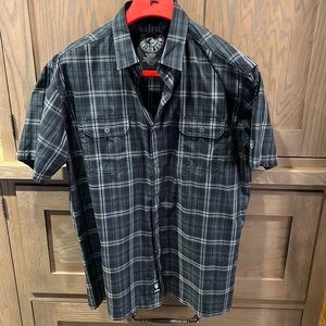 Kuhl Eluxur plaid short sleeve shirt